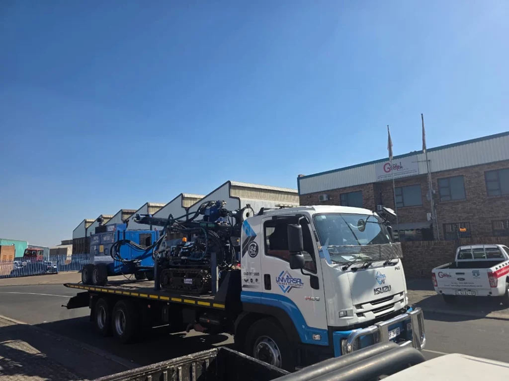Hutte HBR203 on truck